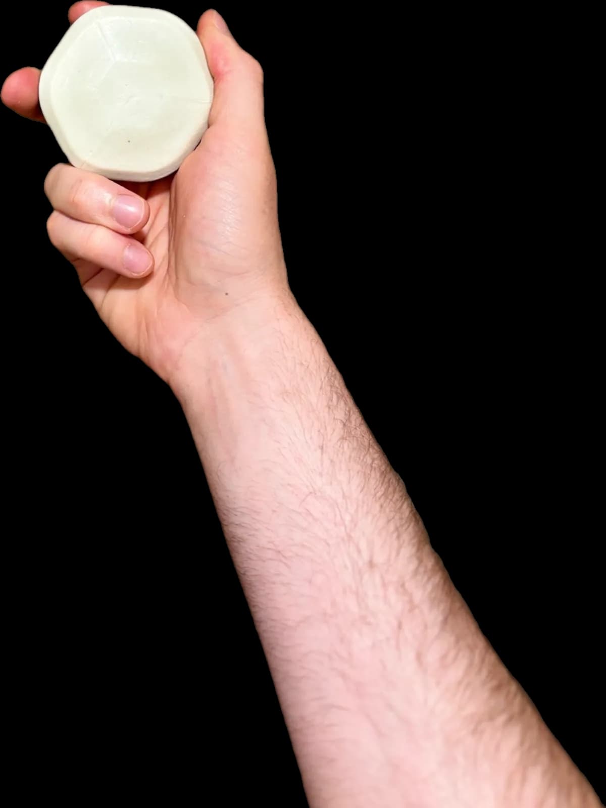 Hand holding Split bar